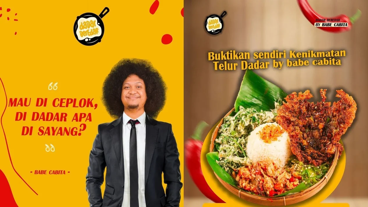 Dadar Beredar Ternante Harga Kaki Lima,Rasa Bintang Lima